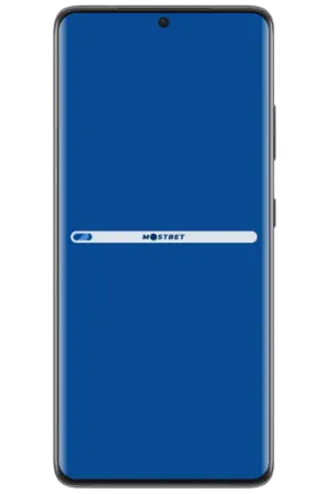 Mostbet Android tətbiqində mərc və kazino ekranı